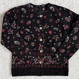 Vintage Paisley Sweater
